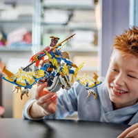 Конструктор LEGO NINJAGO Розбійник Робот-вершник на драконі 584 деталі (71843)