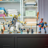 Конструктор LEGO NINJAGO Розбійник Робот-вершник на драконі 584 деталі (71843)