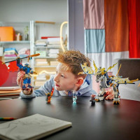 Конструктор LEGO NINJAGO Розбійник Робот-вершник на драконі 584 деталі (71843)