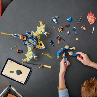 Конструктор LEGO NINJAGO Розбійник Робот-вершник на драконі 584 деталі (71843)