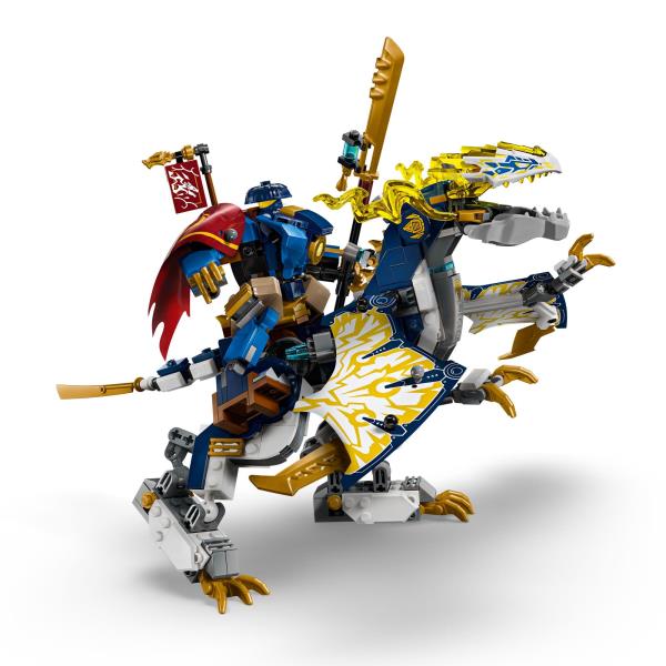 Конструктор LEGO NINJAGO Розбійник Робот-вершник на драконі 584 деталі (71843)