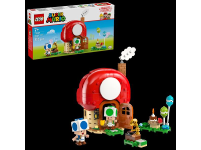 Конструктор LEGO Super Mario Вечірка в будинку Toad 276 деталей (72041)