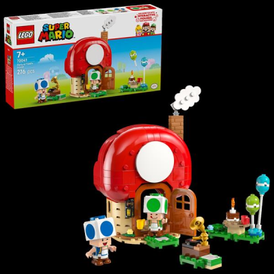 Конструктор LEGO Super Mario Вечірка в будинку Toad 276 деталей (72041)