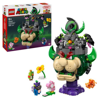Конструктор LEGO Super Mario Prince Florian і Castle Bowser 1251 деталь (72042)