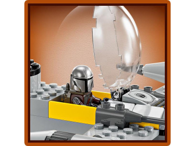 Конструктор LEGO Star Wars Зоряний винищувач N-1 Мандо й Ґроґу 92 деталі (75410)