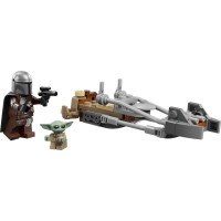 Конструктор LEGO Star Wars TM Швидкісний мотоцикл Мандалорця й Ґроґу 58 Деталей ( 75436 )
