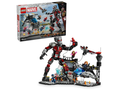 Конструктор LEGO Super Heroes Перший месник Протистояння Пригодницька битва 736 деталей (76314) Конструктор LEGO Super Heroes Перший месник Протистояння Пригодницька битва 736 деталей (76314)