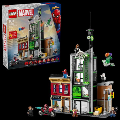 Конструктор LEGO Super Heroes Человек-паук против Оскорпа 808 деталей (76324)