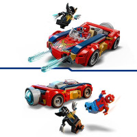 Конструктор LEGO Super Heroes Marvel Автомобіль Людини-павука vs. Отруєний Росомаха 134 Деталі ( 76336 )