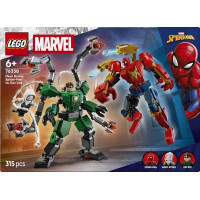 Конструктор LEGO Super Heroes Marvel Битва роботів: Людина-павук vs. Доктор Восьминог 315 Деталей ( 76338 ) Конструктор LEGO Super Heroes Marvel Битва роботів: Людина-павук vs. Доктор Восьминог 315 Деталей ( 76338 )