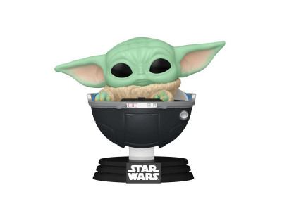 Фігурка Funko Pop! Мандалорець Малюк Ґрогу у візочку 11 см (76551)
