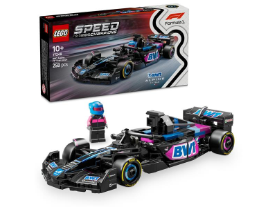 Конструктор LEGO Speed Champions Автомобіль для перегонів BWT Alpine F1 Team A524, 258 деталей (77248)
