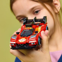 Конструктор LEGO® Speed Champions: Ferrari 499P Мерч Ferrari, 329 деталей (77261)