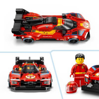 Конструктор LEGO® Speed Champions: Ferrari 499P Мерч Ferrari, 329 деталей (77261)