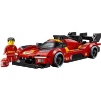 Конструктор LEGO® Speed Champions: Ferrari 499P Мерч Ferrari, 329 деталей (77261)