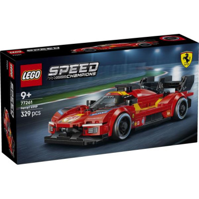 Конструктор LEGO® Speed Champions: Ferrari 499P Мерч Ferrari, 329 деталей (77261)