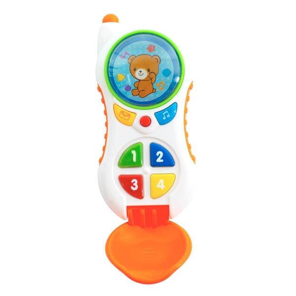 Музична іграшка Baby Team Телефон помаранчевий (8621-orange) Музична іграшка Baby Team Телефон помаранчевий (8621-orange)