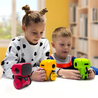 Інтерактивний робот AT-Robot із голосовим управлінням українською жовтий (AT001-03-UKR)