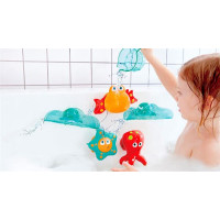 Набір іграшок для ванної Hape Морські мешканці на присосках 6 шт. (E0215)