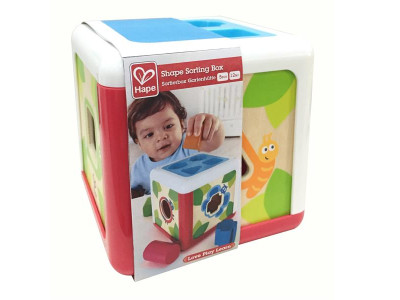 Сортер дерев'яний Hape Геометричні форми (E0507) Сортер дерев'яний Hape Геометричні форми (E0507)
