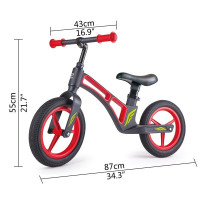 Біговел Hape Нове дослідження двоколісний 12" червоний (E1080)