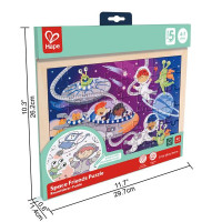 Пазл Hape Прибульці з розмальовкою (E1644) Пазл Hape Прибульці з розмальовкою (E1644)