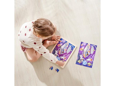 Пазл Hape Прибульці з розмальовкою (E1644)