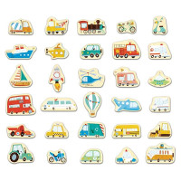 Набір магнітів Hape Транспорт 30 шт. (E2008) Набір магнітів Hape Транспорт 30 шт. (E2008)