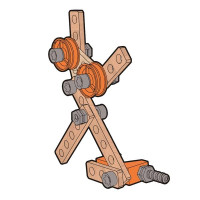 Конструктор Hape Junior Inventor Стартовий 42 ел. (E3031)