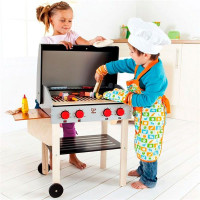 Дитячий гриль Hape Гурман дерев'яний із продуктами (E3127)