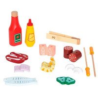 Дитячий гриль Hape Гурман дерев'яний із продуктами (E3127)