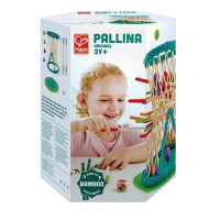 Головоломка з бамбуку Hape Pallina з кульками (E5522) Головоломка з бамбуку Hape Pallina з кульками (E5522)