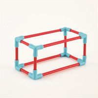 Конструктор Hape Flexistix Креативні фігури 133 деталі бамбуковий (E5565)