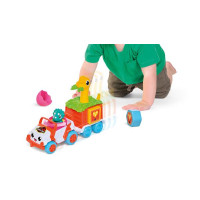 Машинка Toomies Jurassic World дінотрейлер (E73253)