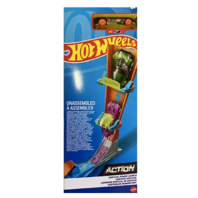 Автотрек Hot Wheels Шалені тренування Вертикальний пусковий пристрій (FWM85-HDR82) Автотрек Hot Wheels Шалені тренування Вертикальний пусковий пристрій (FWM85-HDR82)