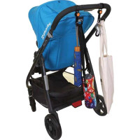 Сумка для коляски DreamBaby з аксесуарами сірий джинс (G2285)