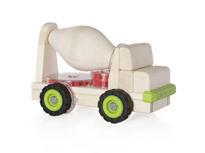 Велика машинка Guidecraft Block Science Trucks Бетоновоз дерев'яний 38 см (G7530) Велика машинка Guidecraft Block Science Trucks Бетоновоз дерев'яний 38 см (G7530)