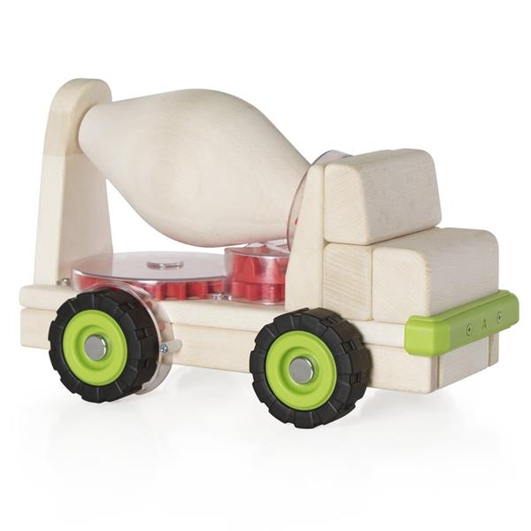Велика машинка Guidecraft Block Science Trucks Бетоновоз дерев'яний 38 см (G7530) Велика машинка Guidecraft Block Science Trucks Бетоновоз дерев'яний 38 см (G7530)