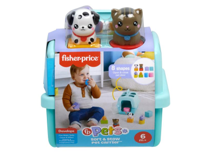Набір-сортер Fisher-Price Переноска з тваринками (HTW93)