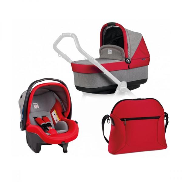Набір Peg-Perego Pop-Up люлька Navetta Pop-Up, автокрісло Primo Viaggio SL, сумка Borsa червоний з сірим (IPMS010062MF53DX79) Набір Peg-Perego Pop-Up люлька Navetta Pop-Up, автокрісло Primo Viaggio SL, сумка Borsa червоний з сірим (IPMS010062MF53DX79)