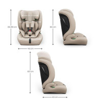Автокрісло Kinderkraft Comfort Up 2 Plus i-Size Beige (KCCOUP02BEGPL00)
