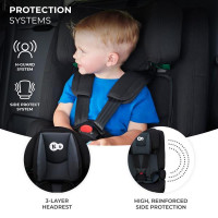 Автокрісло Kinderkraft Safety Fix 2 i-Size Isofix сірий (KCSAFI02GRY0000)