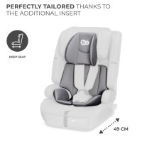 Автокрісло Kinderkraft Safety Fix 2 i-Size Isofix сірий (KCSAFI02GRY0000)