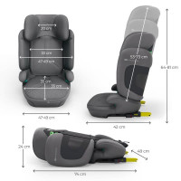 Автокрісло Kinderkraft Xpand 2 PRO i-Size Grey (KCXPPR02GRY0000)