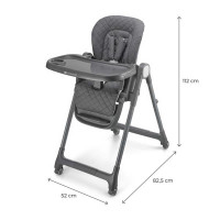 Стільчик для годування Kinderkraft Tulo Grey (KHTULO00GRY0000)