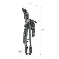 Стільчик для годування Kinderkraft Tulo Grey (KHTULO00GRY0000)