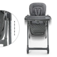 Стільчик для годування Kinderkraft Tulo Grey (KHTULO00GRY0000)