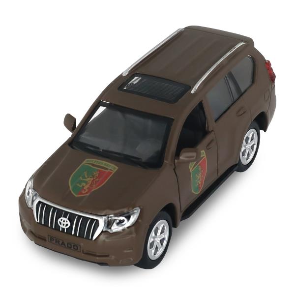 Автомодель TechnoDrive Шеврони героїв Toyota Prado 24 ОМБр 1:40 (KM618824)