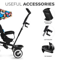 Триколісний велосипед Kinderkraft Aston чорний з малюнком (KRASTO00HAP0000) Триколісний велосипед Kinderkraft Aston чорний з малюнком (KRASTO00HAP0000)