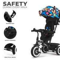 Триколісний велосипед Kinderkraft Aston чорний з малюнком (KRASTO00HAP0000) Триколісний велосипед Kinderkraft Aston чорний з малюнком (KRASTO00HAP0000)